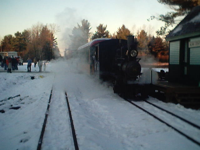 Photo of Another veiw of winter Steam at Sheepscot