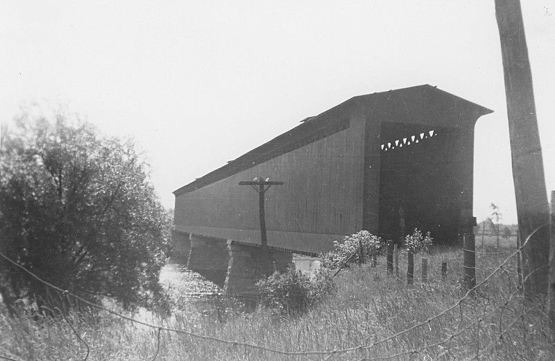 Photo of Swanton - Covered Bridge (1950)
