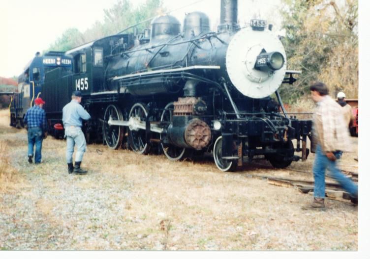 Photo of 1455 on rail again