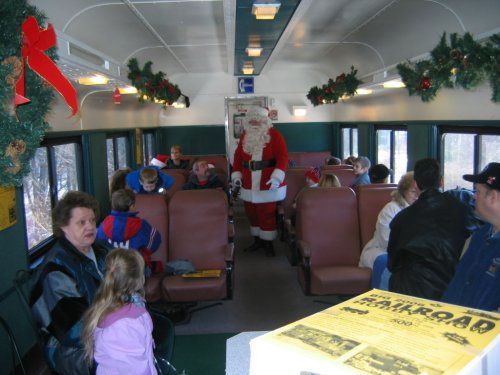 Photo of Christmas Train Palmer Mass.