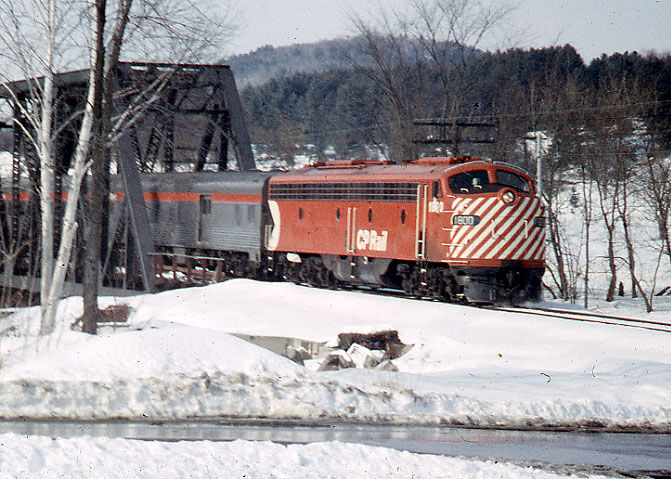Photo of CP 1974 Vermont Fan Trip with E8 Engine 1800