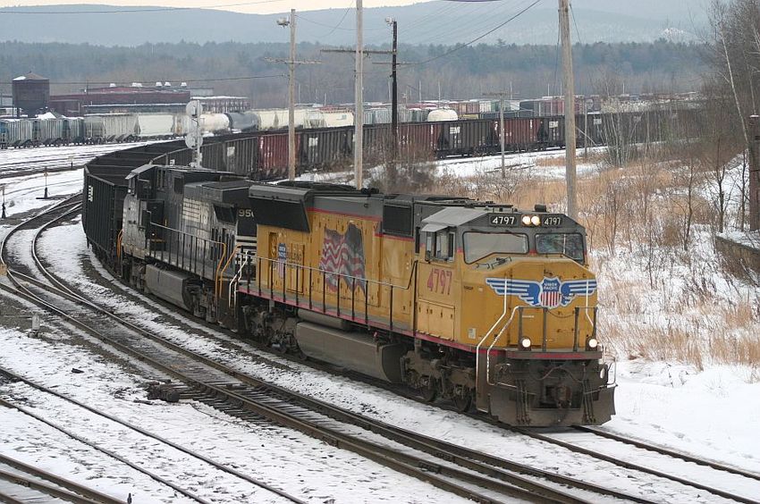 Photo of UP 4797 at East Deerfield, MA
