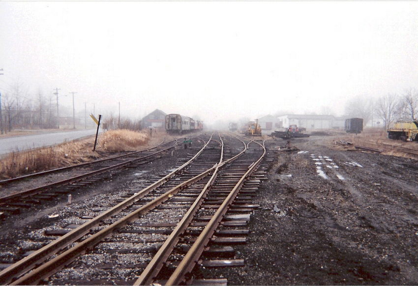 Photo of Looking south at the Rockland yard.