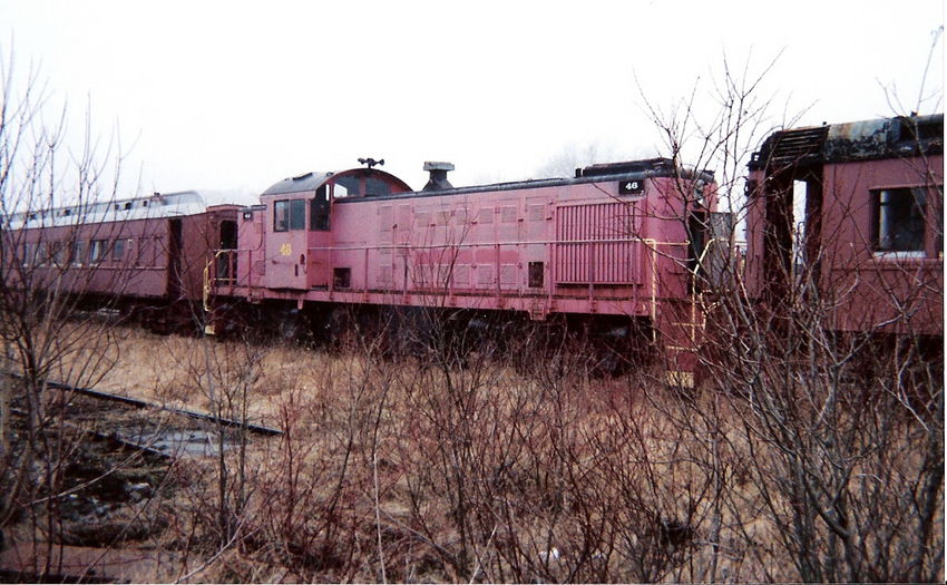 Photo of Unknown RS-1 in Rockland, Me. yard