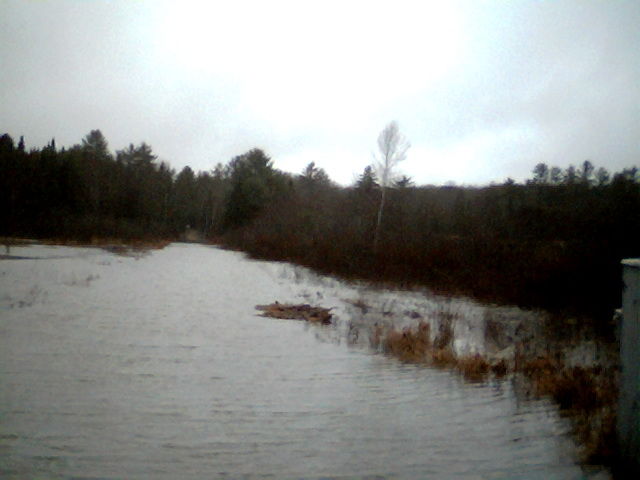 Photo of Last look at the flood water towards Wiscasset