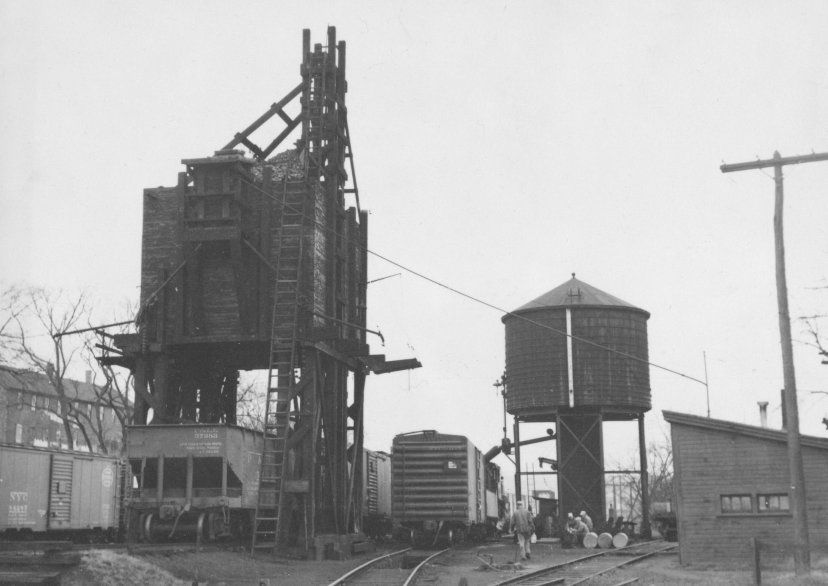 Photo of CV Coaling Tower and Servicing Area - Palmer