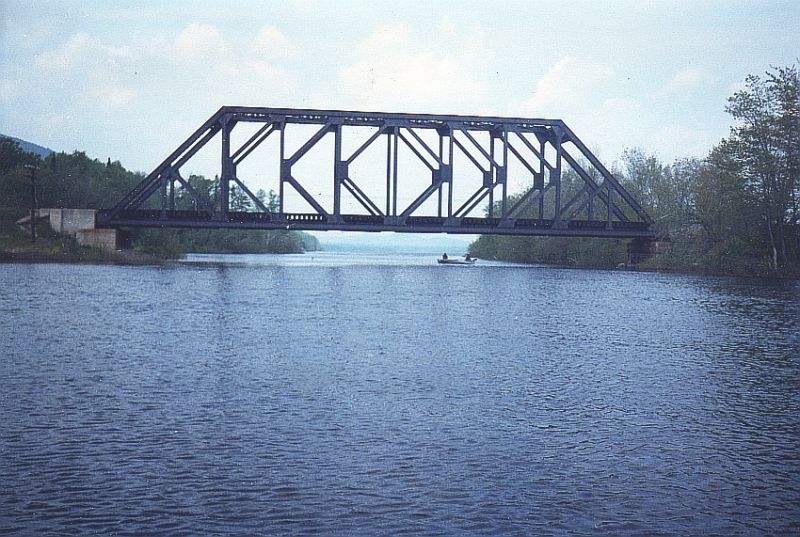 Photo of Moose River bridge