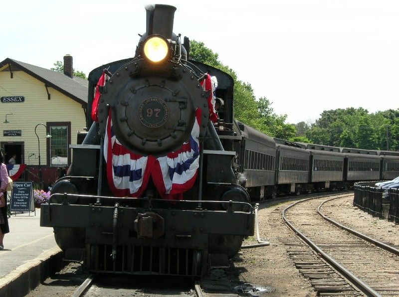 Photo of Essex Steam Train # 97.