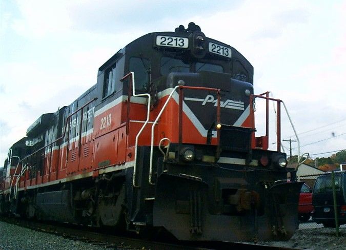 Photo of Providence & Worcester #2213 in Putnam, Connecticut.