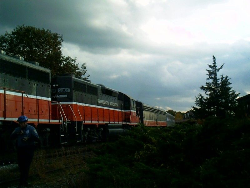 Photo of Providence & Worcester #3001 in Putnam, Connecticut.
