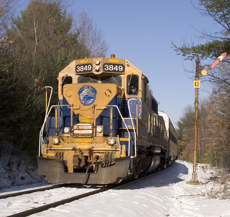 Photo of NECR Santa Train