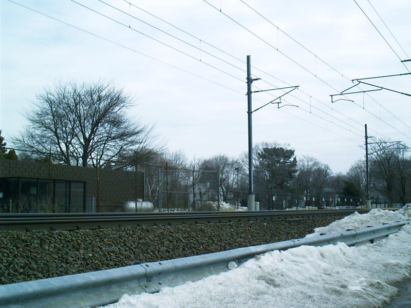 Photo of Tracks in  Clinton, CT through station.