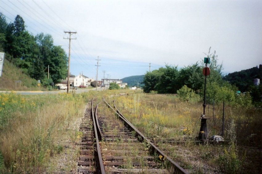 Photo of Looking north into the St.Johnsbury yard.