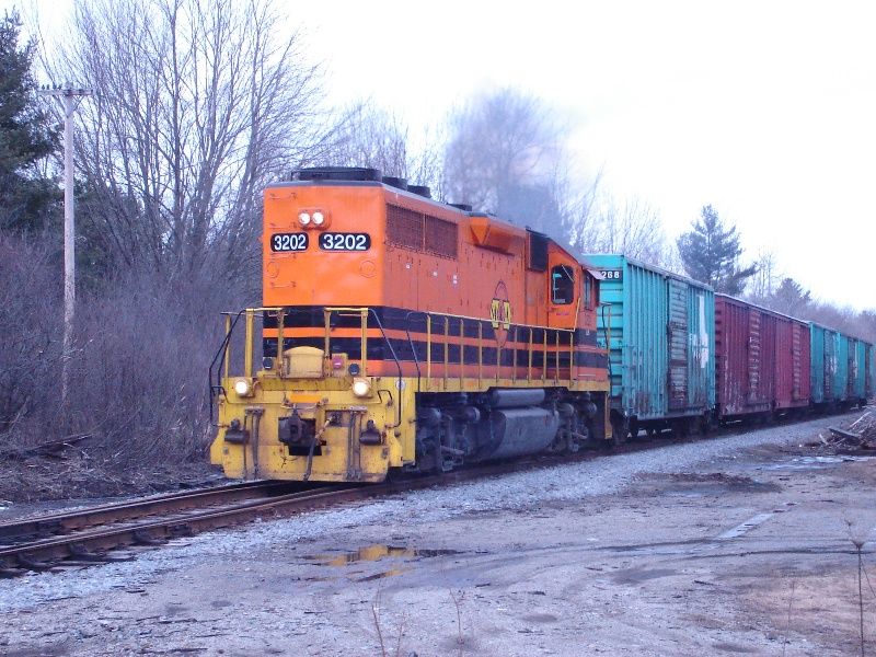Photo of SLR local to East Deering approaches Yarmouth Jct.