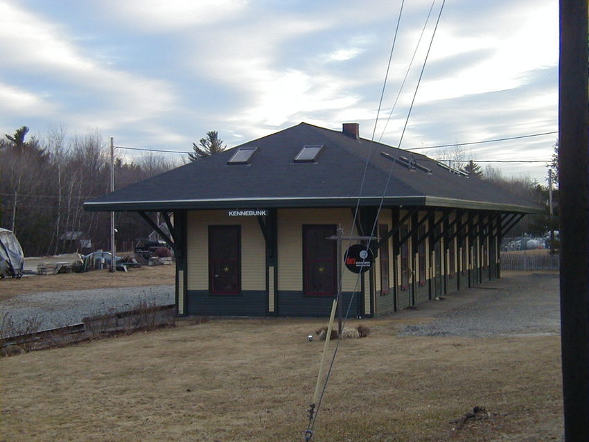 Photo of The old B&M depot at Kennebunk, ME