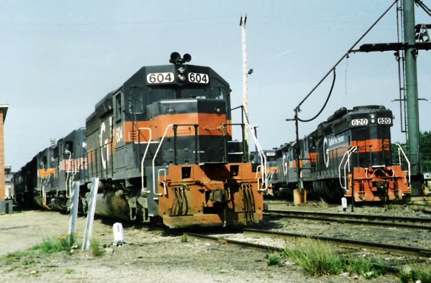 Photo of Six-axle power idles at Rigby