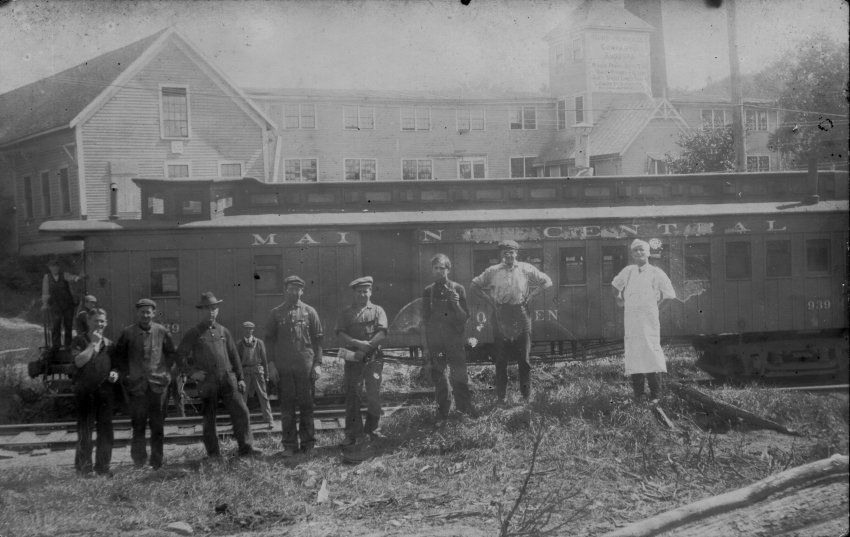 Photo of MEC Work Train at Augusta