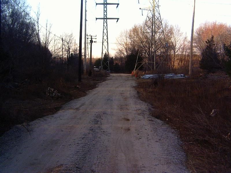 Photo of New Access Road adjacent to Danbury Branch