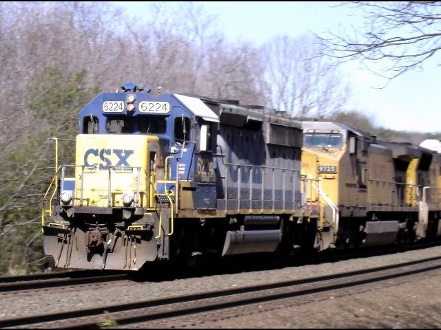 Photo of CSX East Bound Mile Post 60