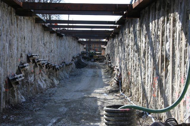Photo of Hingham Tunnel Construction