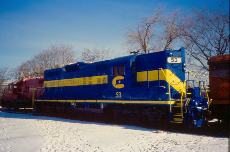 Photo of conn central no 53 in new paint.