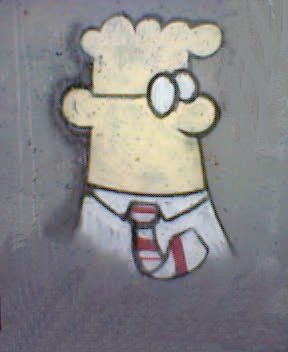 Photo of Dilbert Graffiti