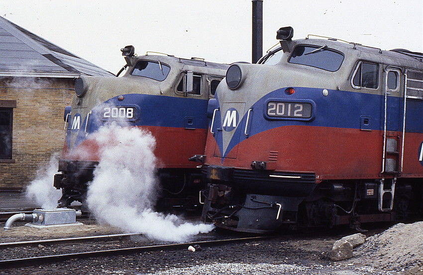 Photo of Metro North FL9's at Danbury, Ct.