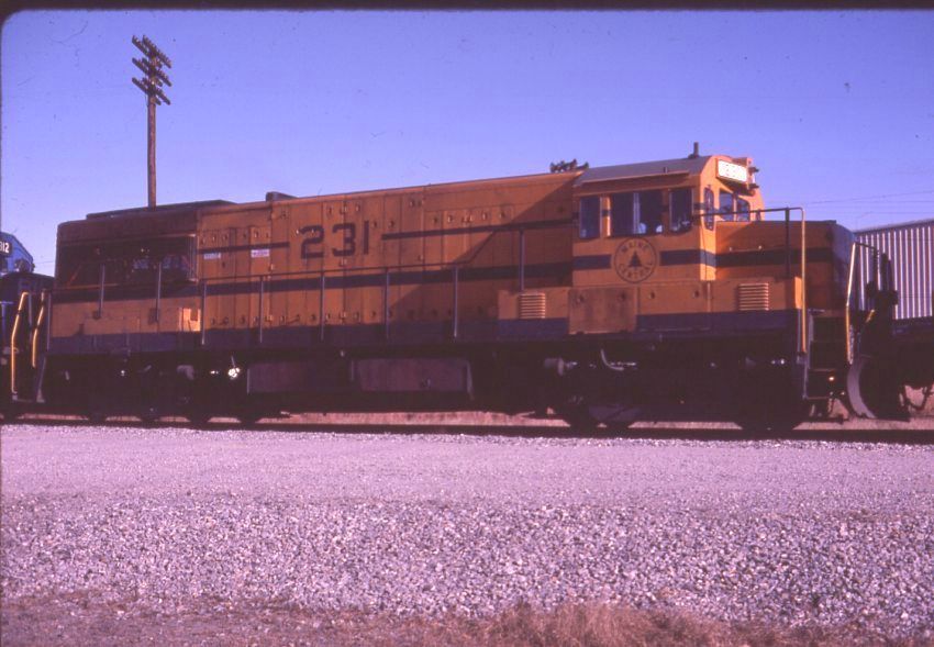 Photo of MEC 231 at Ayer, MA 1984