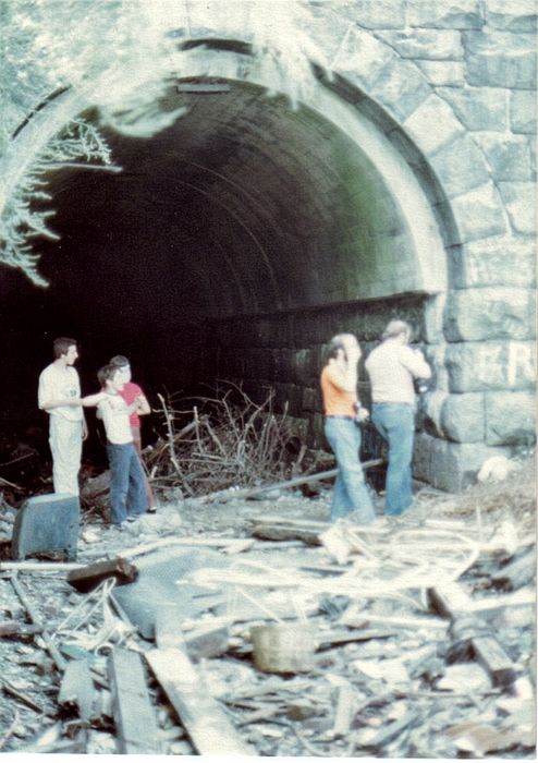 Photo of Narrow Gauge Tunnel.