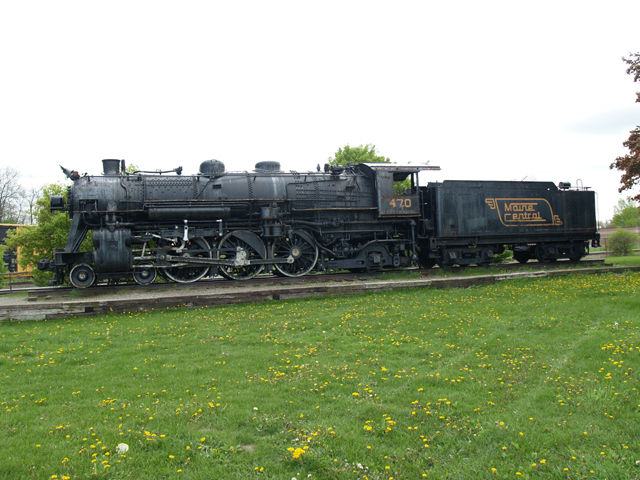 Photo of 470 Maine Central Steam Locomotive
