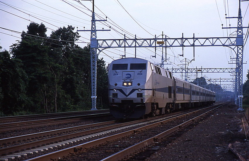 Photo of Metro North train # 1556 at West Haven, Ct.