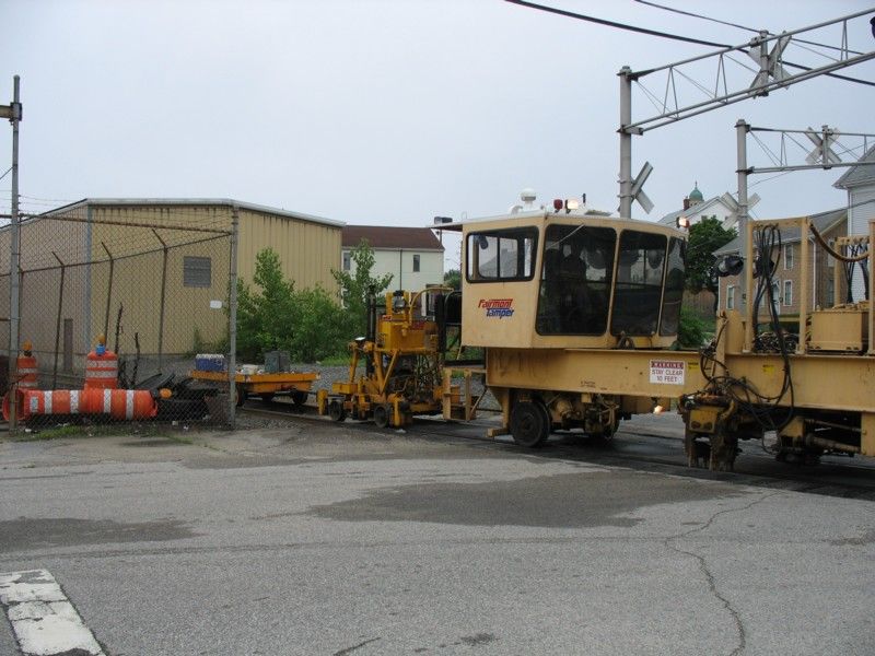 Photo of P&W MOW equipment in Valley Falls