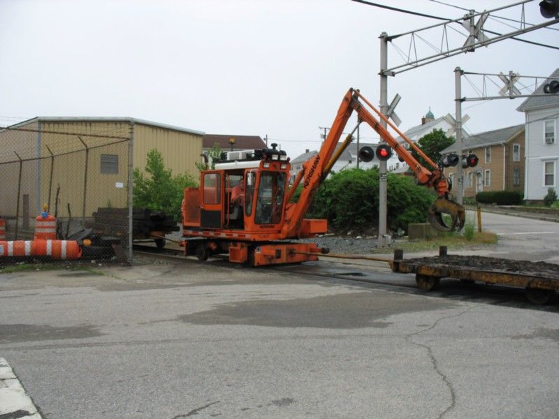 Photo of P&W MOW equipment in Valley Falls