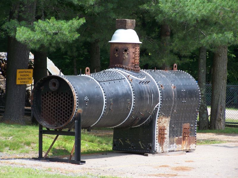 Photo of Old Climax Boiler
