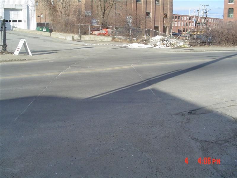Photo of Former crossing across Merrimack St., Lawrence, MA