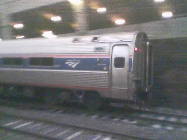 Photo of Tail end of an Acela Regional