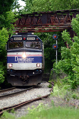 Photo of Downeaster Approaching