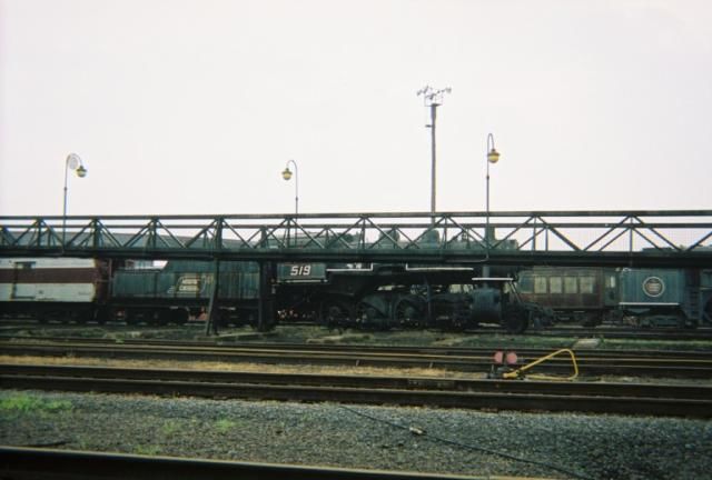 Photo of Maine Central #519 in the Steamtown Yard
