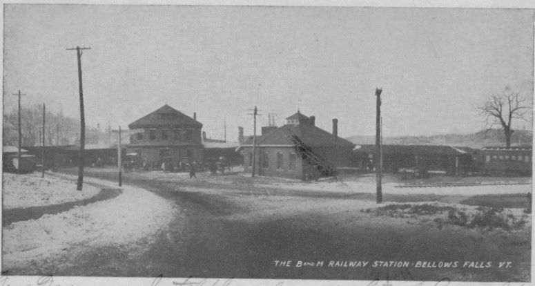 Photo of Bellows Falls VT 1906