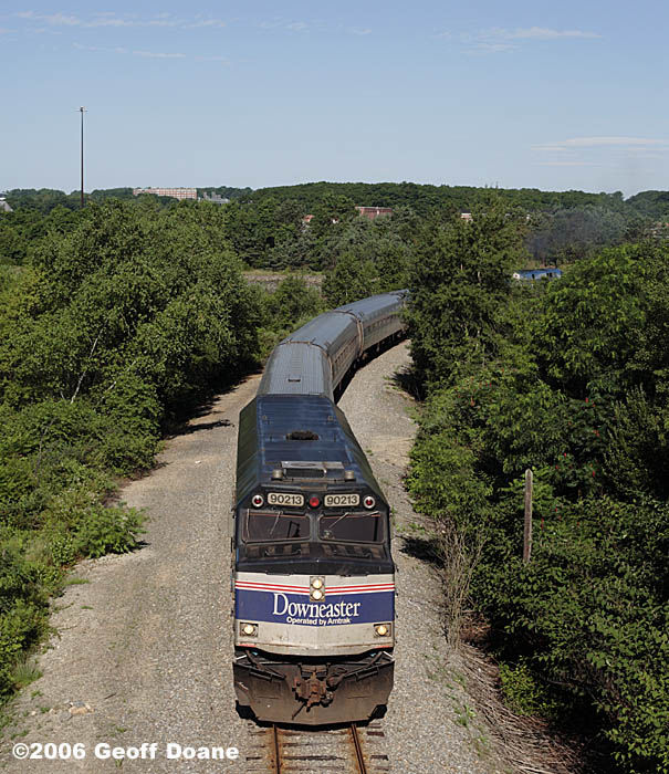 Photo of The Downeaster Approaching Mountain Jct.