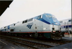 Photo of Amtrak P42 Genesis at Springfield Massachusetts