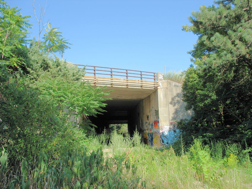 Photo of Stoneham Branch tunnel under Route 93