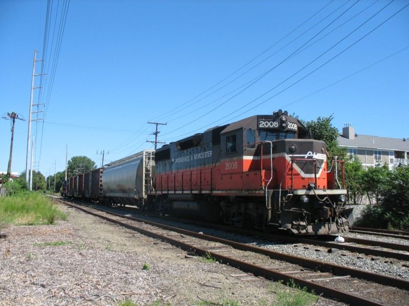 Photo of PR-2 in the Phillipsdale Yard
