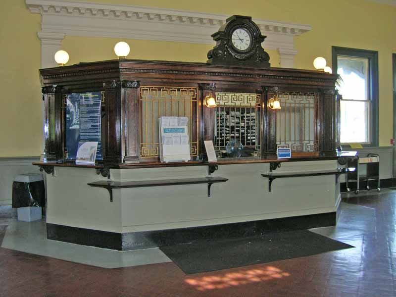 Photo of Original ticket counter