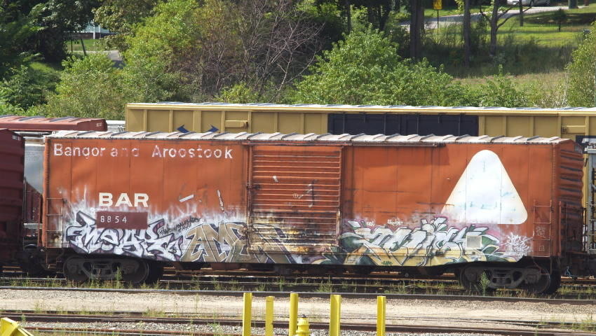 Photo of Bangor & Aroostook boxcar #8854
