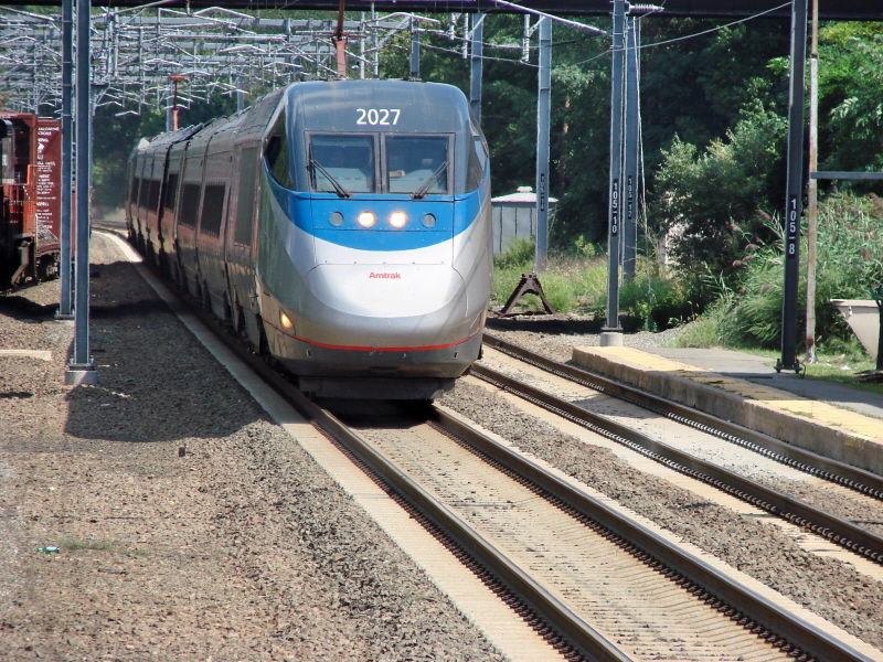 Photo of Amtrak Acela Express In Old Saybrook,CT.
