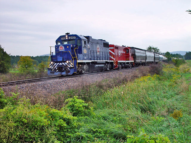 Photo of Vermont Railway Burlington-Middlebury Turn in New Haven, VT