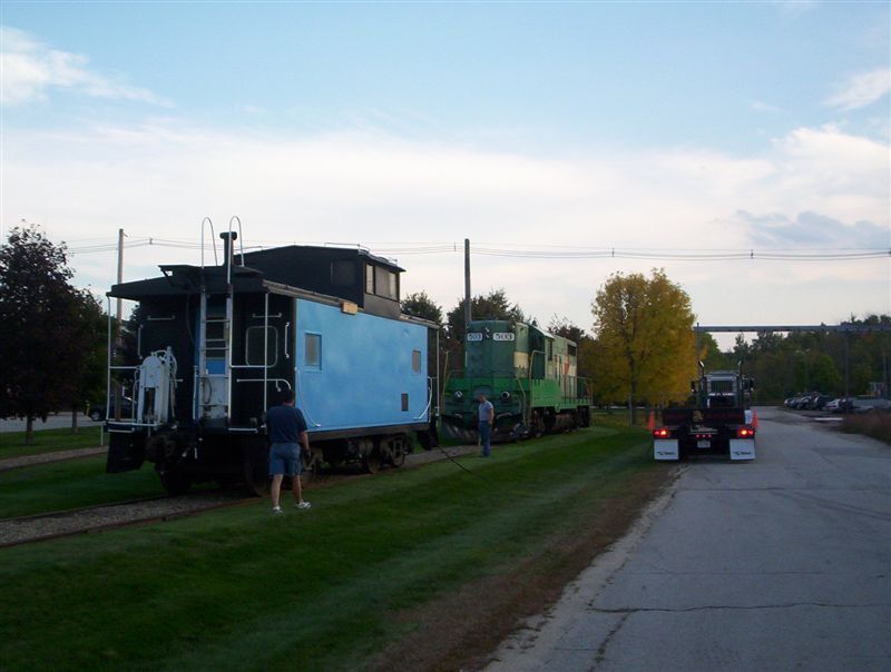 Photo of Caboose delivery