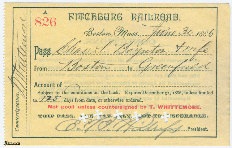 Photo of Fitchburg Railroad pass