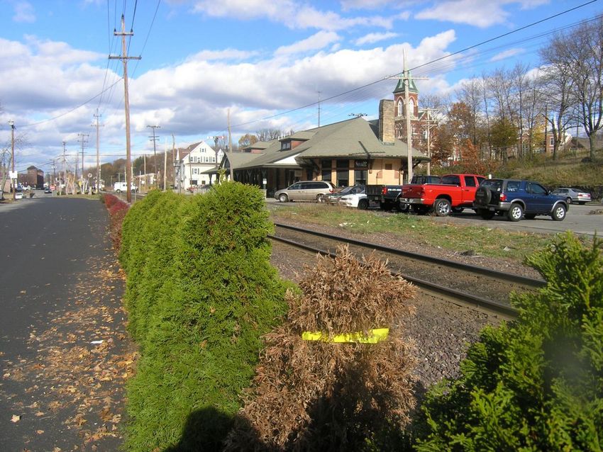 Photo of Andover Depot - Trackside View